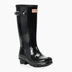 Hunter Original big kids gloss wellington boots